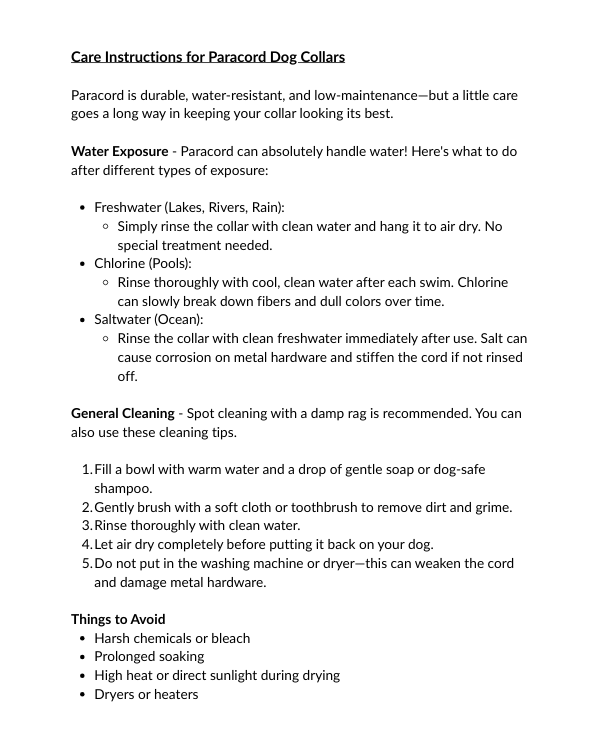 Cobra Braid Handmade Dog Collar - Customize Your Color