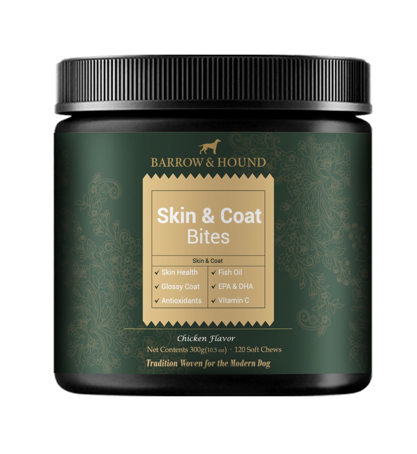 Skin & Coat Bites for Dogs – Shine, Strength & Allergy Relief